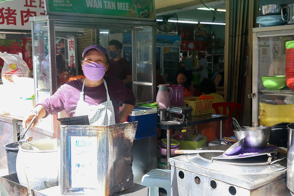 ‘Pan mee’ and pork mee stall owner Madam Pong will be hanging up her apron on May 31 and taking a break.