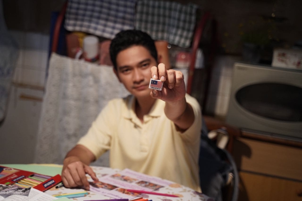 The film uses the Malaysian flag eraser as a metaphor to depict the social conditions between races. — Picture courtesy of MyContent