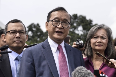 马来西亚驱逐柬埔寨反对派人物Sam Rainsy