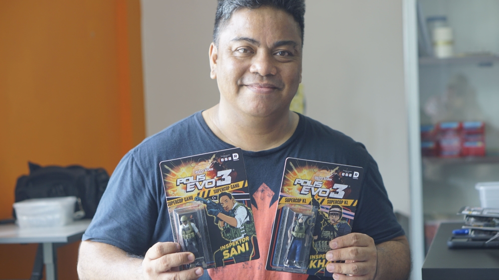 Co-founder of local content creation and hobbyist group, Adely Ariffin. — Picture by Arif Zikri