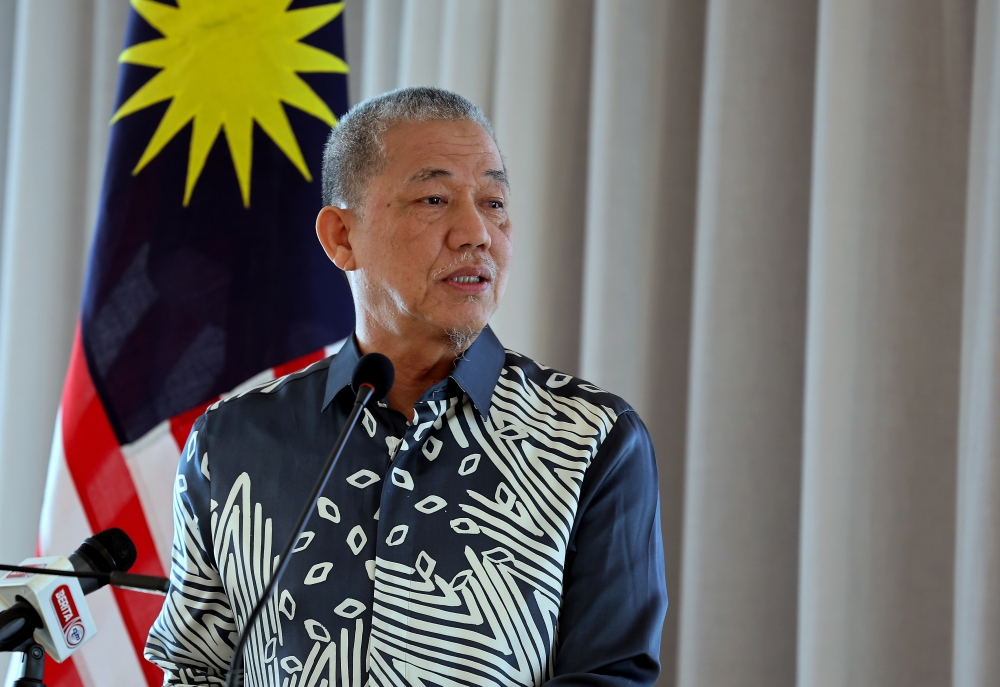 Deputy Prime Minister Datuk Seri Fadillah Yusof who is also plantation and commodities minister, said the Western media needs to address the elephant in the room. — Bernama pic 