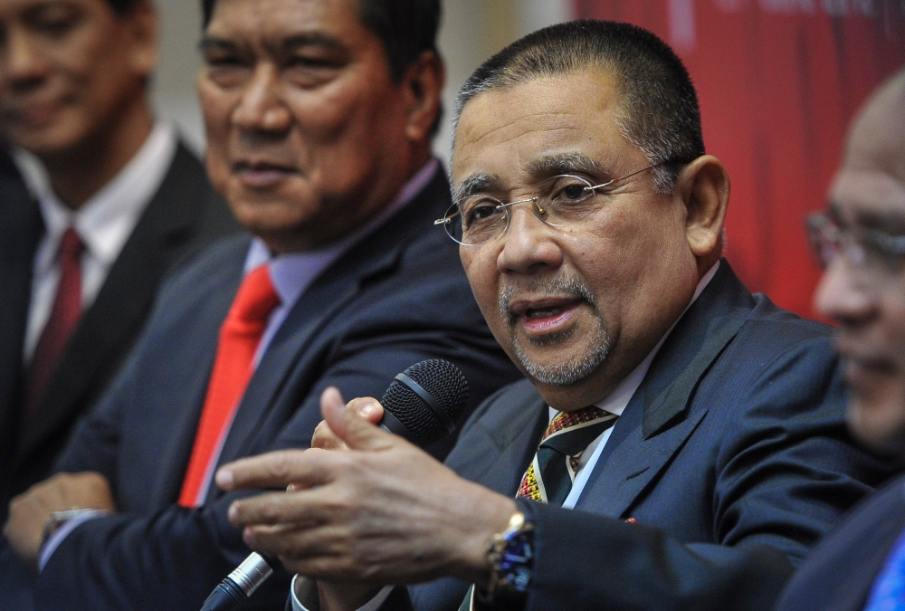 Tan Sri Mohd Isa Abd Samad says he never abandoned Umno even though he resigned as a member in October 2018. ― Picture by Firdaus Latif