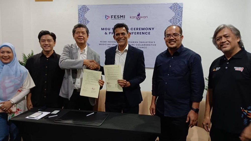 Seniman Malaysia dan Indonesia memiliki masa depan cerah dengan ditandatanganinya MoU tersebut
