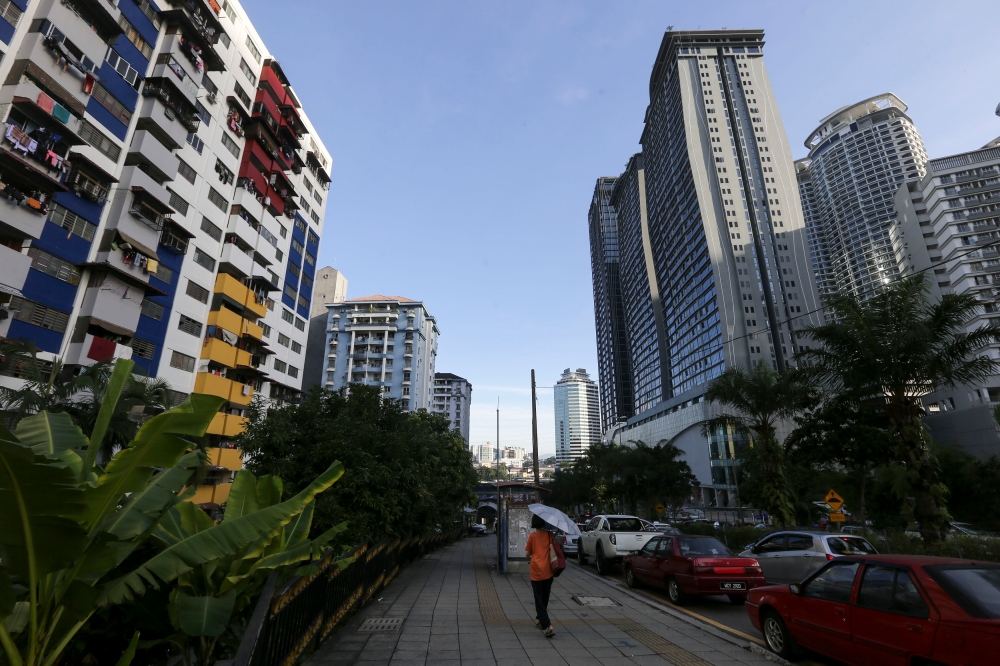 A general view of Bangsar South in Kuala Lumpur January 19, 2019. — Picture by Yusof Mat Isa