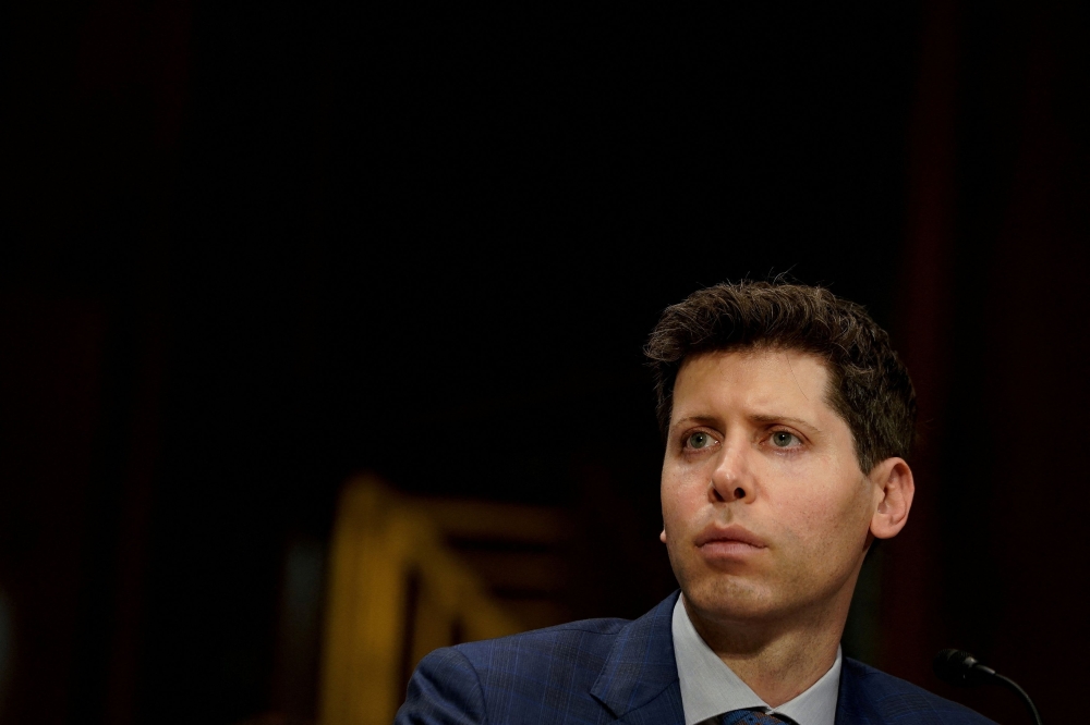 OpenAI CEO Sam Altman testifies before a Senate Judiciary Privacy, Technology & the Law Subcommittee hearing titled 'Oversight of A.I.: Rules for Artificial Intelligence' on Capitol Hill in Washington May 16, 2023.  — Reuters pic