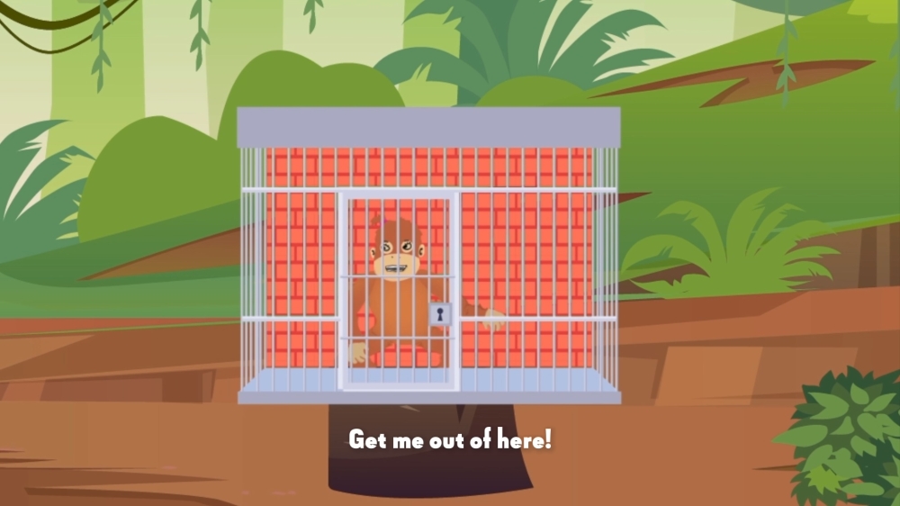 ‘People of the Forest’ short animation film is a tale about the endangered orangutans and other animals in Sabah. — Screengrab courtesy of UOW Malaysia