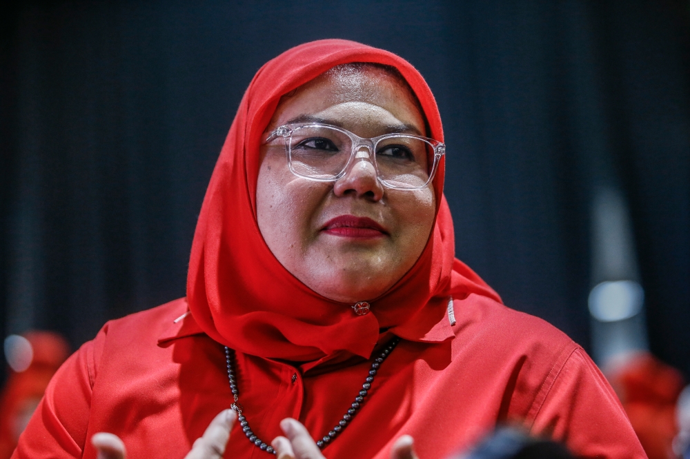 Kota Raja Umno Women division chief Suhaila M Zin said the party was moving into a new chapter of its history, adding that this has been repeatedly conveyed to the rank and file. — Picture by Hari Anggara