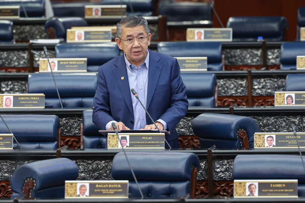 Domestic Trade, and Cost of Living Minister Datuk Seri Salahuddin Ayub said the government would not tolerate any parties taking advantage of the government’s efforts by taking stern actions in the interest of the people. — Bernama pic