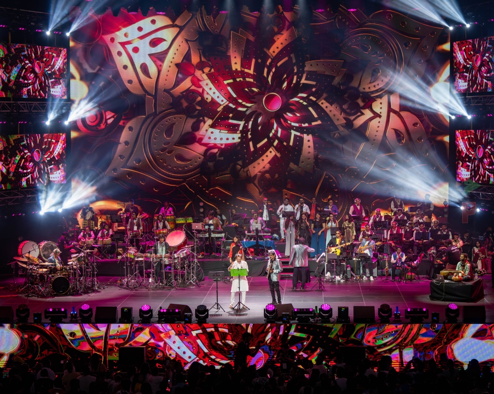 Over 60 musicians  performed for 6 hours non-stop. — Picture by Dhivager Rathakrishnan.