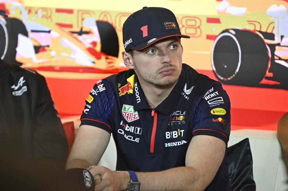 Red Bull Racing's Dutch driver Max Verstappen has won five of seven races so far this season and is chasing a fourth in a row to stretch his already yawning 53 point lead over Mexican team mate Sergio Perez. — AFP pic