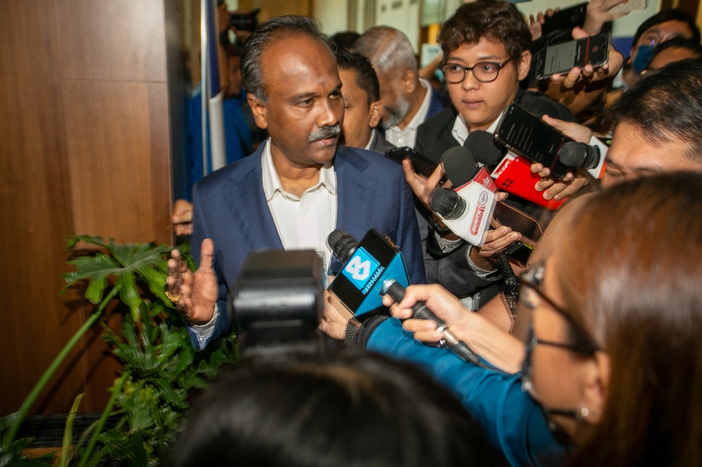 Human Resources Minister V. Sivakumar said efforts to eradicate forced labour in the country will be comprehensively increased through the amendment of the Labour Act 1955 (Amendment 2022) which came into force on January 1 this year. — Picture By Raymond Manuel