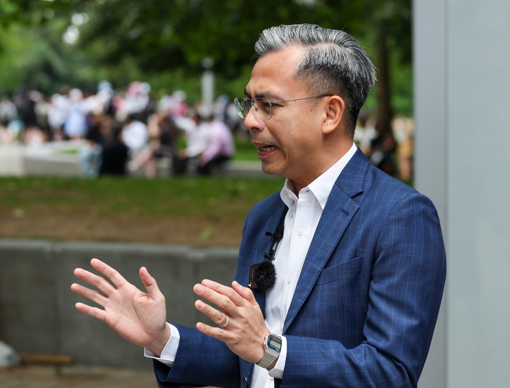 Communications and Digital Minister Fahmi said Malaysia needed to be ready in terms of legal provisions and regulatory framework to ensure that artificial intelligence was safely used as its use was growing more widespread. — Bernama pic