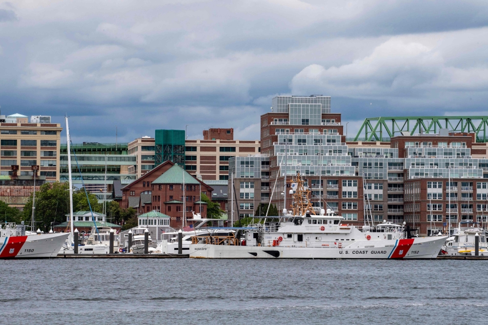 US and Canadian coast guard teams were racing yesterday to locate and rescue a submersible tourist vessel with five people aboard that went missing on a dive to the Titanic’s wreckage in the North Atlantic. — AFP pic