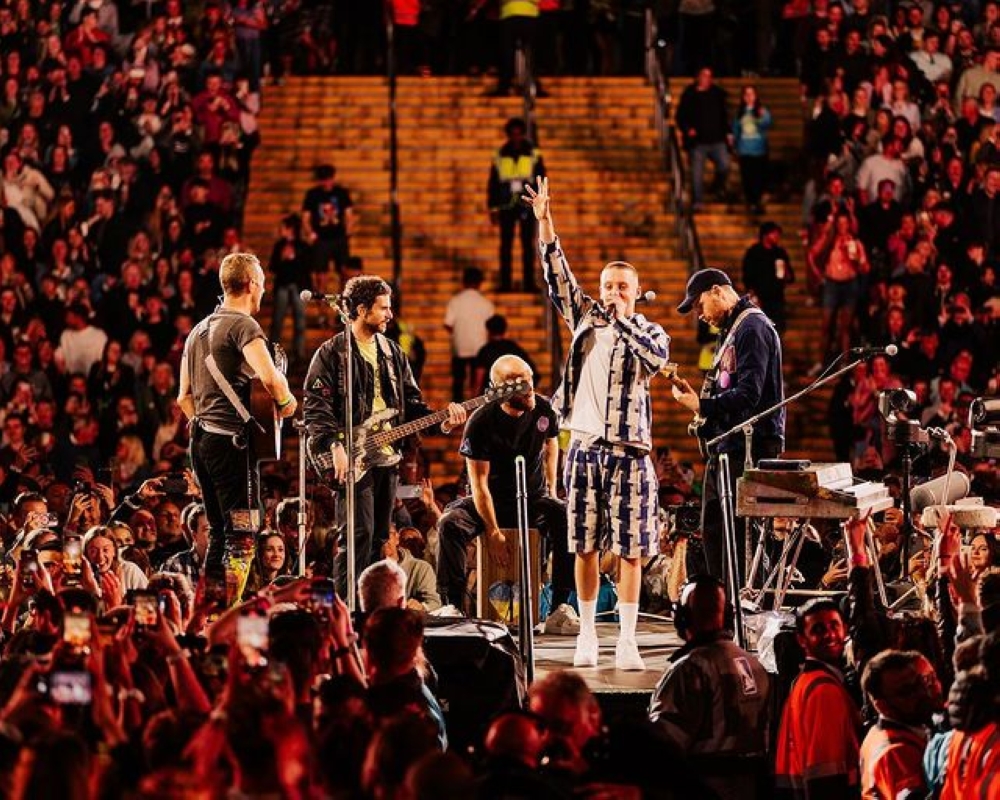 Coldplay creates history by being first act to sell out six shows at Singapore National Stadium. — Instagram/Coldplay