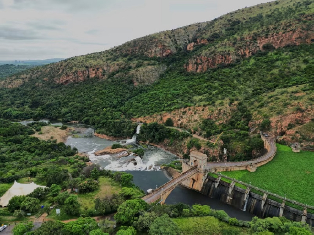 An aerial view of the Hartbeespoort Dam in South Africa. ―iStock pic