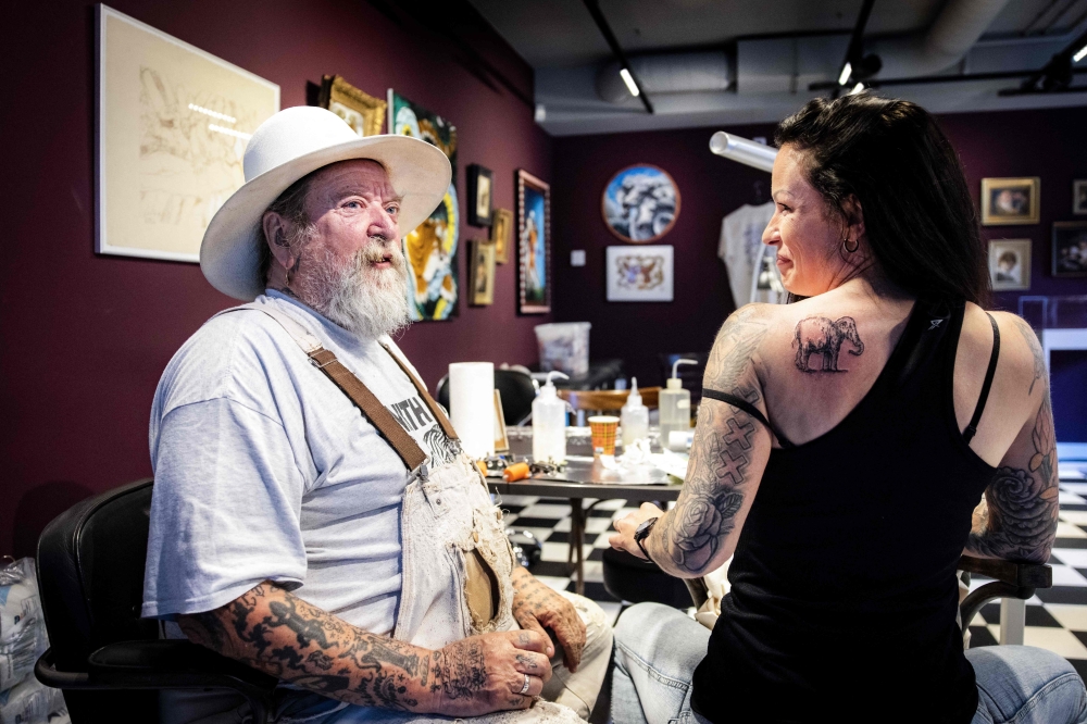 Taylor Renz Tattoo artists ink masterpieces at Rembrandt house | Malay Mail