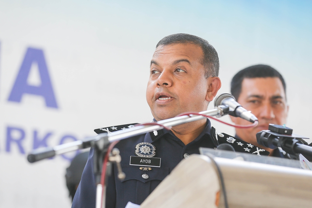 Datuk Seri Ayob Khan Mydin Pitchay previously made a name for himself with the Special Branch’s counter-terrorism division, where he was at the forefront of the hunt for the Islamic State (IS) recruits who joined the conflict in Syria back in 2015. — Picture by Sayuti Zainudin