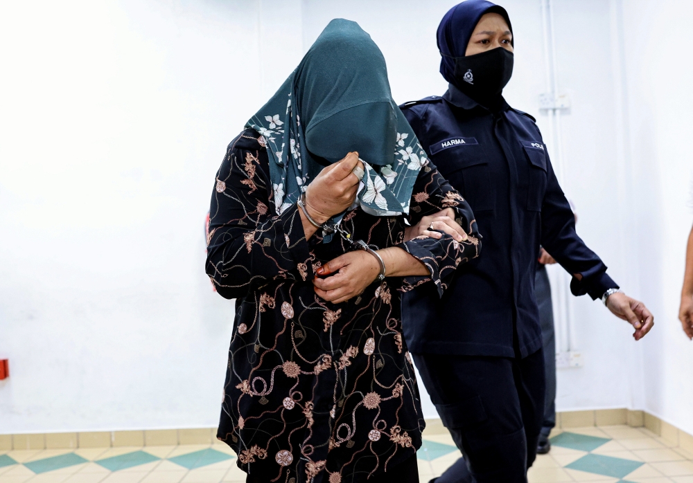 The housewife was charged with deceiving four individuals between 2021 and 2022 by offering them to buy a plot of land in Pokok Assam and a house with the intent of dishonestly inducing the victims to deposit money into her account. — Bernama pic 