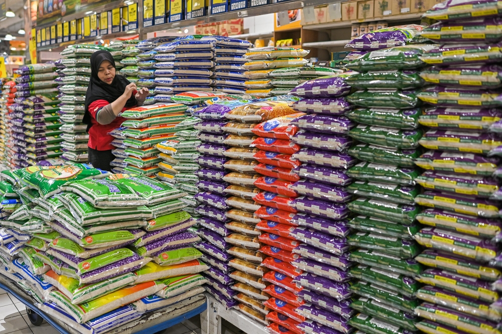 The government has set a ceiling price for the sale of local rice at producer and wholesale level effective June 16 as an immediate measure to ensure that the market price of local rice in the country remains stable and under control. — Picture by Miera Zulyana