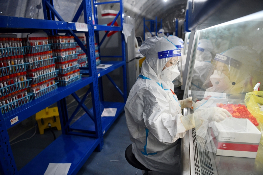 According to a report, US intelligence agencies found no direct evidence that the Covid-19 pandemic stemmed from an incident at China's Wuhan Institute of Virology. ― cnsphoto via Reuters