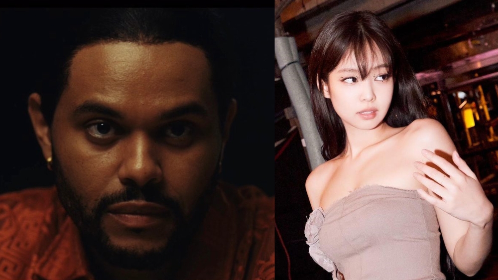 The Weeknd and Jennie finally dropped their duet track ‘One Of The Girls’ yesterday. — Pictures via Instagram/jennierubyjayne and /theweeknd