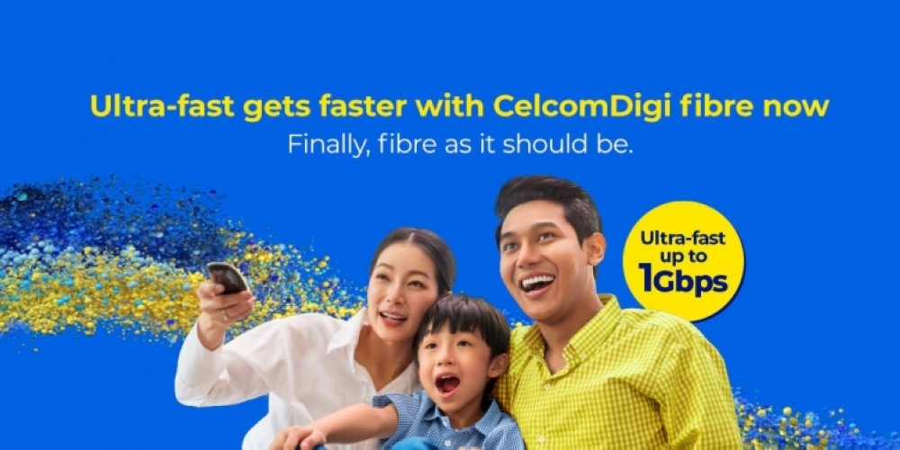 CelcomDigi is now offering higher options with speeds of up 1Gbps. — Picture courtesy of CelcomDigi via SoyaCincau