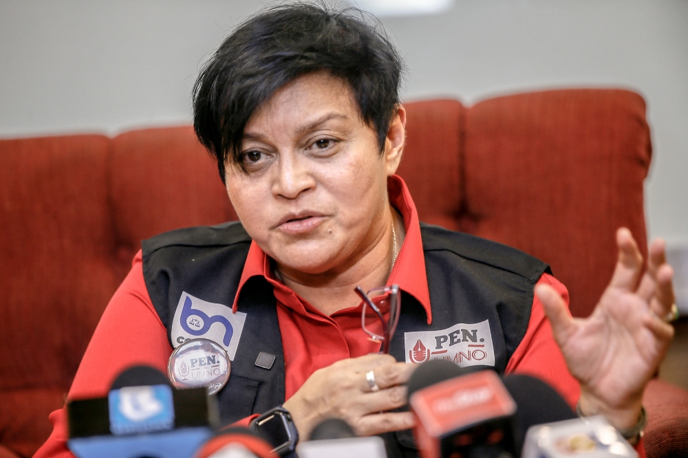 Minister in the Prime Minister’s Department (Law and Institutional Reform) Datuk Seri Azalina Othman Said explained that the Dutch court's decision was unequivocally made based on three grounds. — Picture by Hari Anggara