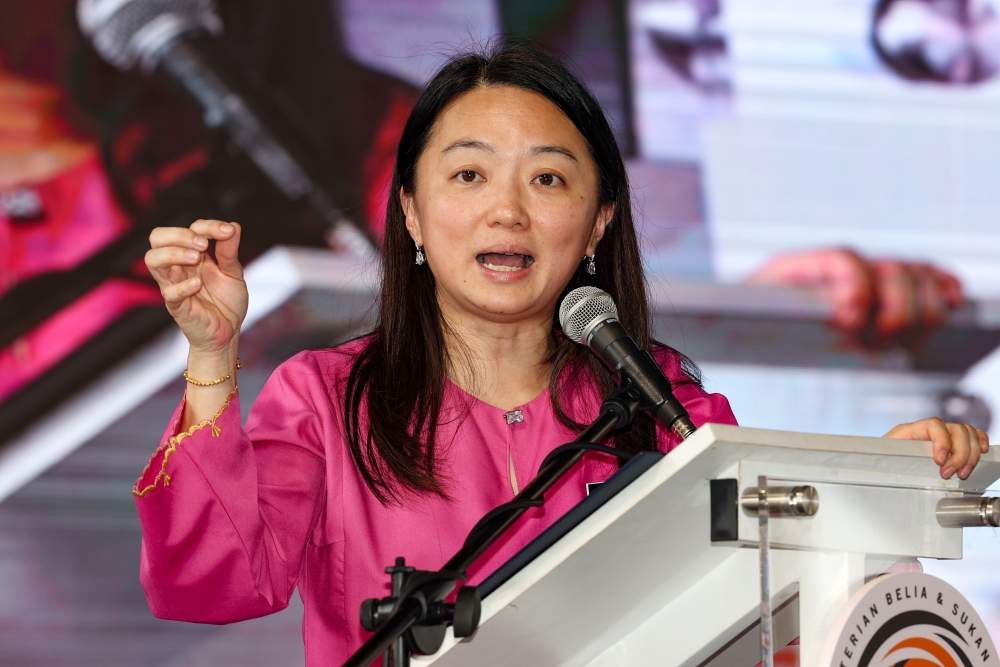 Youth and Sports Minister Hannah Yeoh said that her ministry would continue to support persons with disabilities (PwD) to shine at the Games. — Bernama pic