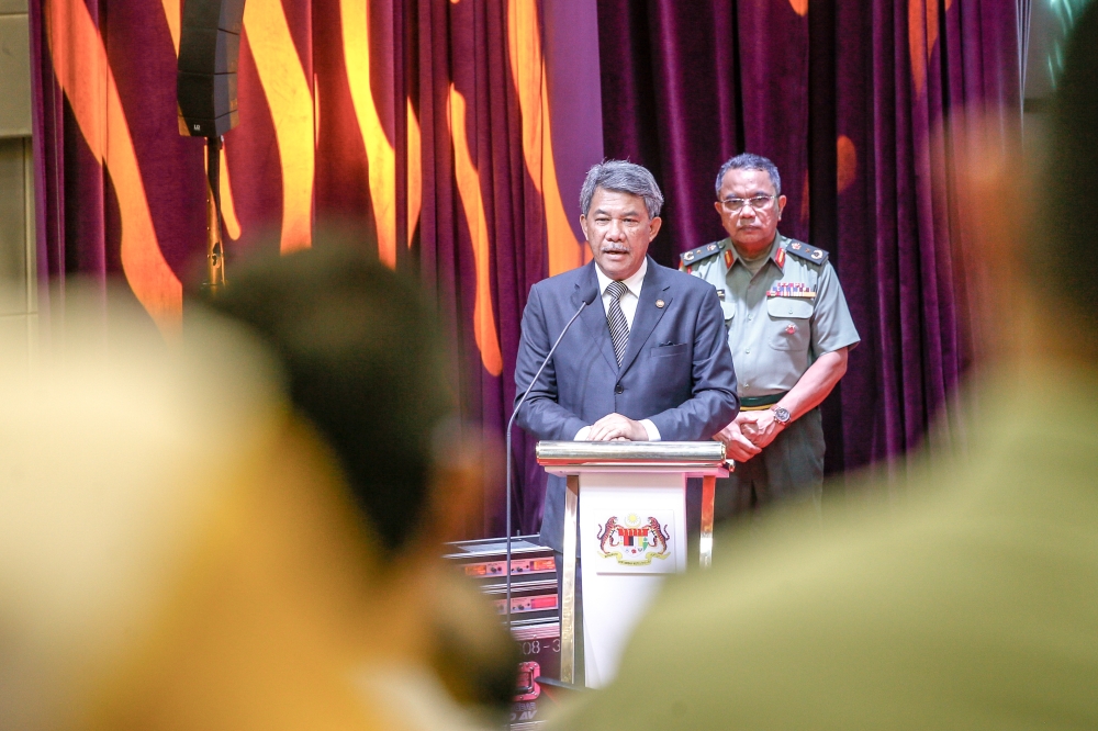 Datuk Seri Mohamad Hasan aid that the ruling coalition might have a chance to form state governments in those two states with the right strategy. — Picture by Hari Anggara