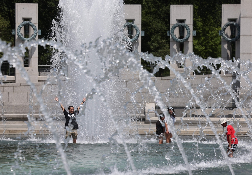 Temperatures are likely to rise even further above historical averages over the next year with the onset of an El Nino weather phenomenon in the Pacific Ocean. — AFP pic