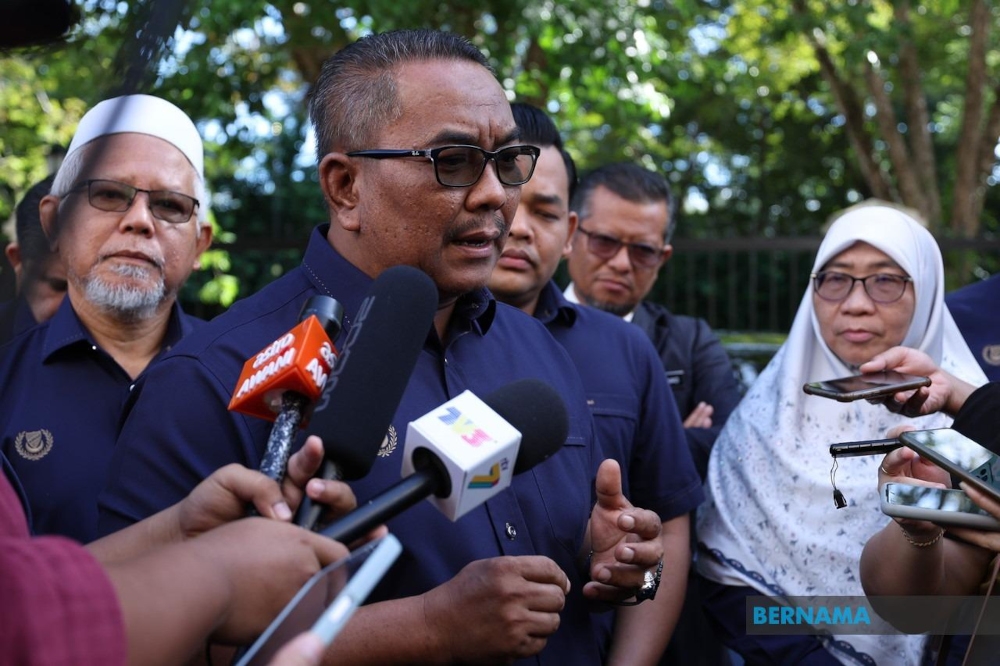 The Perikatan Nasional (PN) election director said criticisms and arguments in the campaign must be supported with facts to avoid defamation and conflicts. — Picture from Twitter/Bernama 