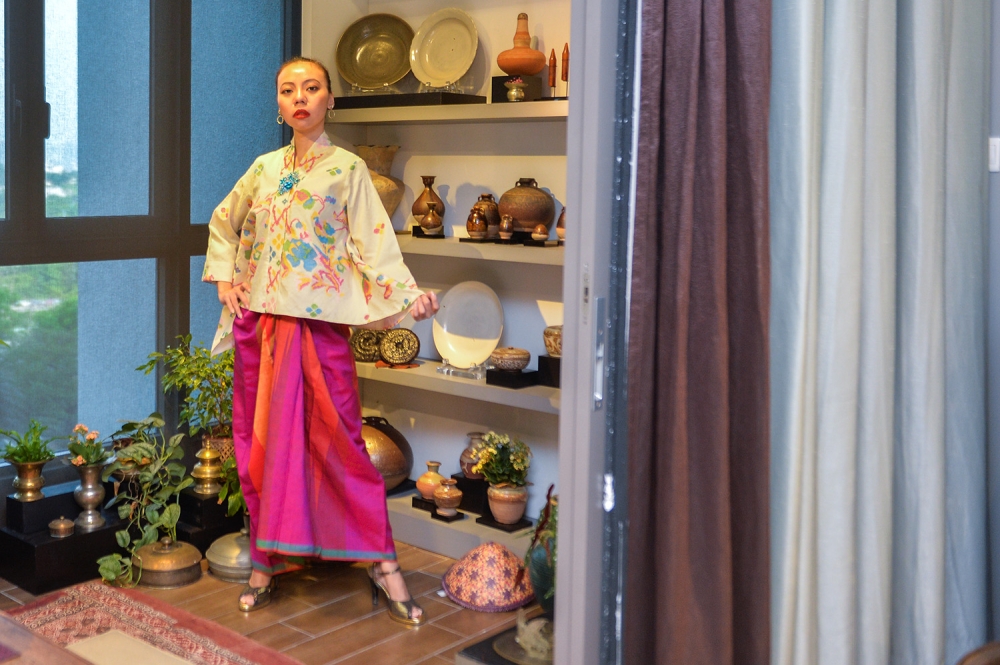 The Kebaya Bugis modern Makasar from Indonesia April 12, 2023. —  Picture by Miera Zulyana