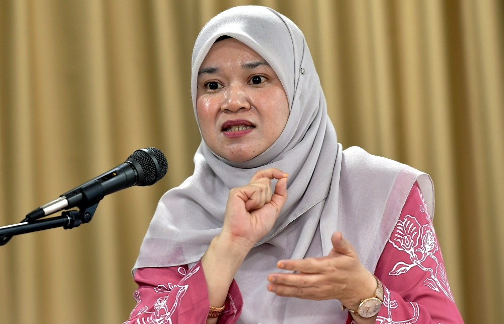 Education Minister Fadhlina Sidek said the sports school which will be dedicated to children with special needs is the commitment of the ministry to ensure a sports culture among such children, in line with the development of human capital and to promote a healthy lifestyle. — Bernama pic 