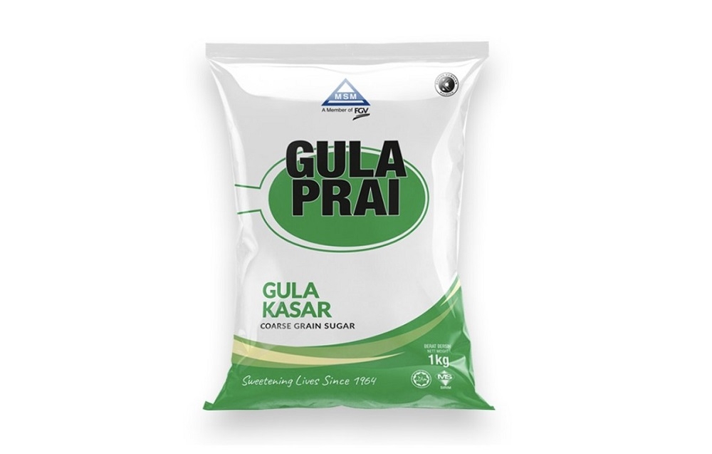 The Domestic Trade and Cost of Living Ministry said the government has given its approval to 37 companies to import 285,700 tonnes of refined white sugar this year. — Picture via Twitter/Bernama