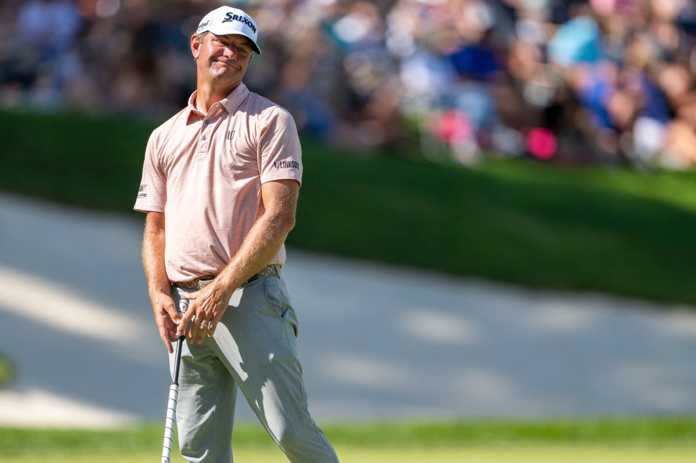 Glover fired a four-under par 68 to stand on 13-under 131 after 36 holes at Keene Trace Golf Club course in Nicholasville, Kentucky. — Marc Lebryk-USA TODAY Sports via Reuters
