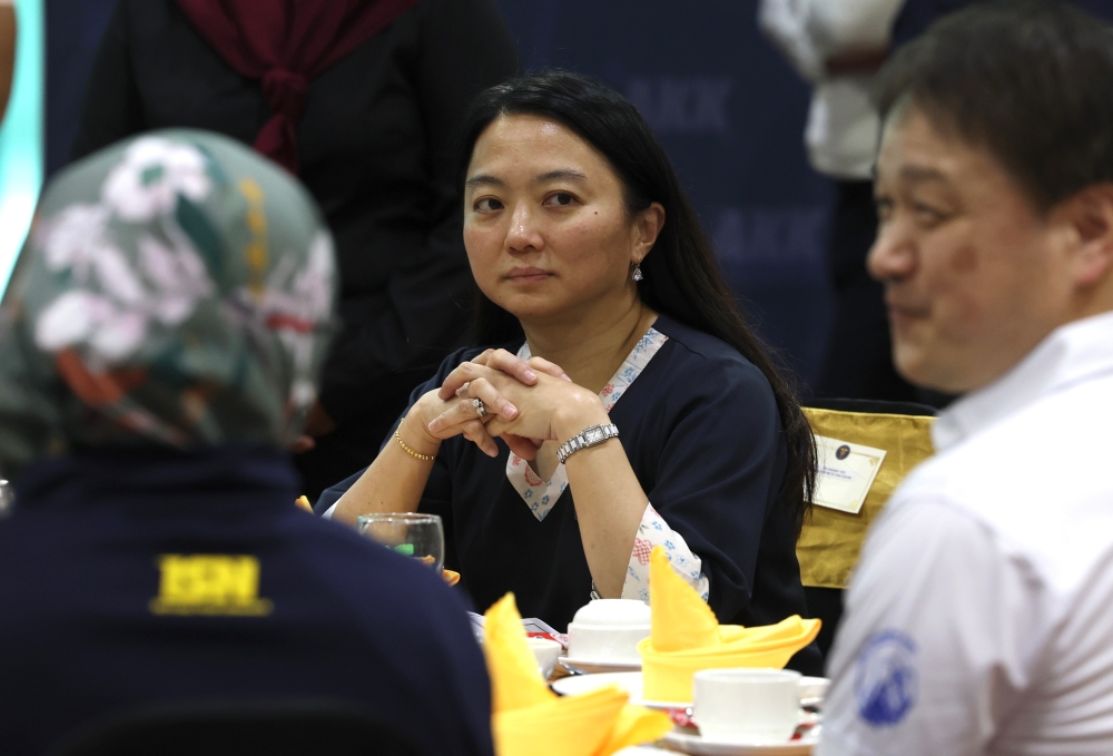 Youth and Sports Minister Hannah Yeoh said apart from the police report, the Education Ministry was also conducting its own investigation in the case. — Bernama pic