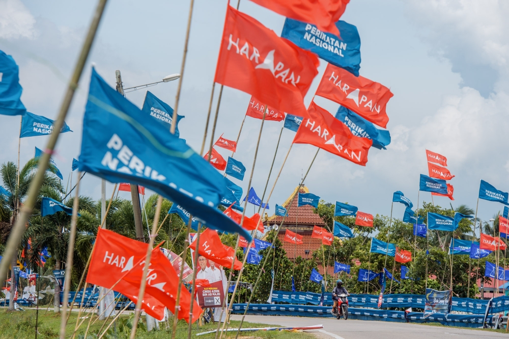 Kelantan Perikatan Nasional (PN) has announced a mega gathering in Kota Baru ahead of next month’s state election. ― File picture by Shafwan Zaidon