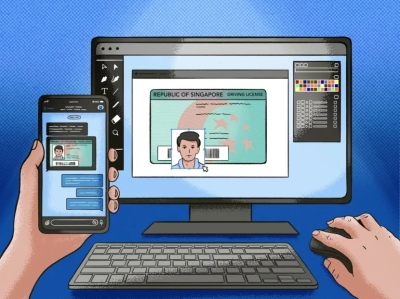 Telegram groups, websites peddling fake driving licences and car sharing accounts in Singapore - Vimarsana News