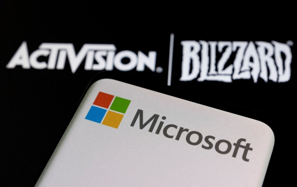 Microsoft, owner of the rival Xbox console, moved to acquire game studio Activision Blizzard — which produces Call of Duty — in January 2022. — Reuters pic