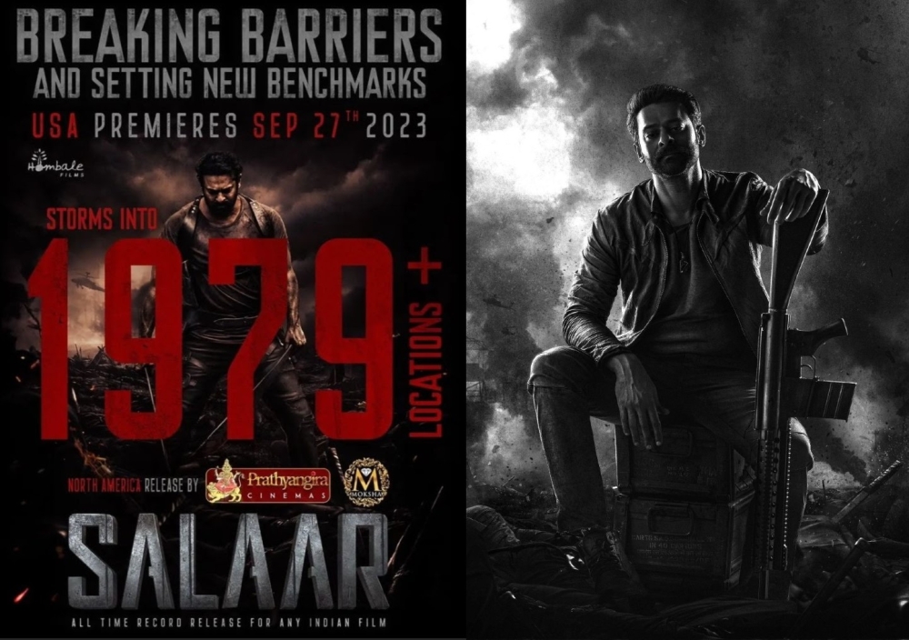 Prabhas’ 'Salaar: Part 1 ― Ceasefire' to release in record 1,979 ...