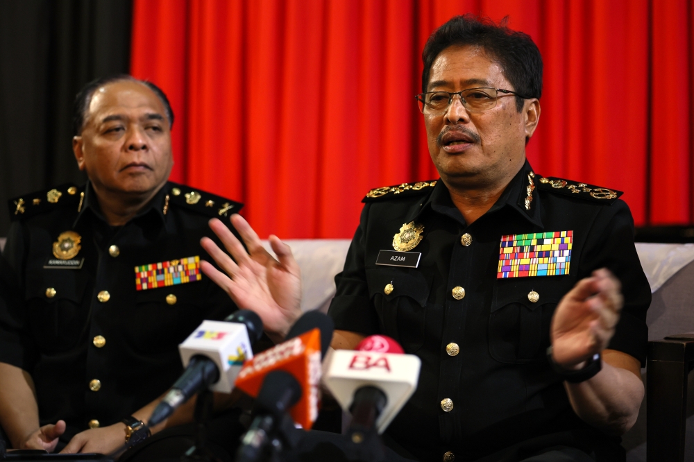 MACC chief commissioner Tan Sri Azam Baki said it was currently preparing investigation papers regarding the case of attempting to dispose of 1.8 tonnes of pangolin scales worth over RM23 million within two weeks. — Bernama pic 