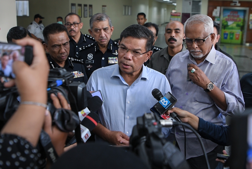 Home Minister Datuk Seri Saifuddin Nasution Ismail has urged for a more comprehensive screening and profiling process for foreign artistes before they are allowed to perform in Malaysia. — Bernama pic