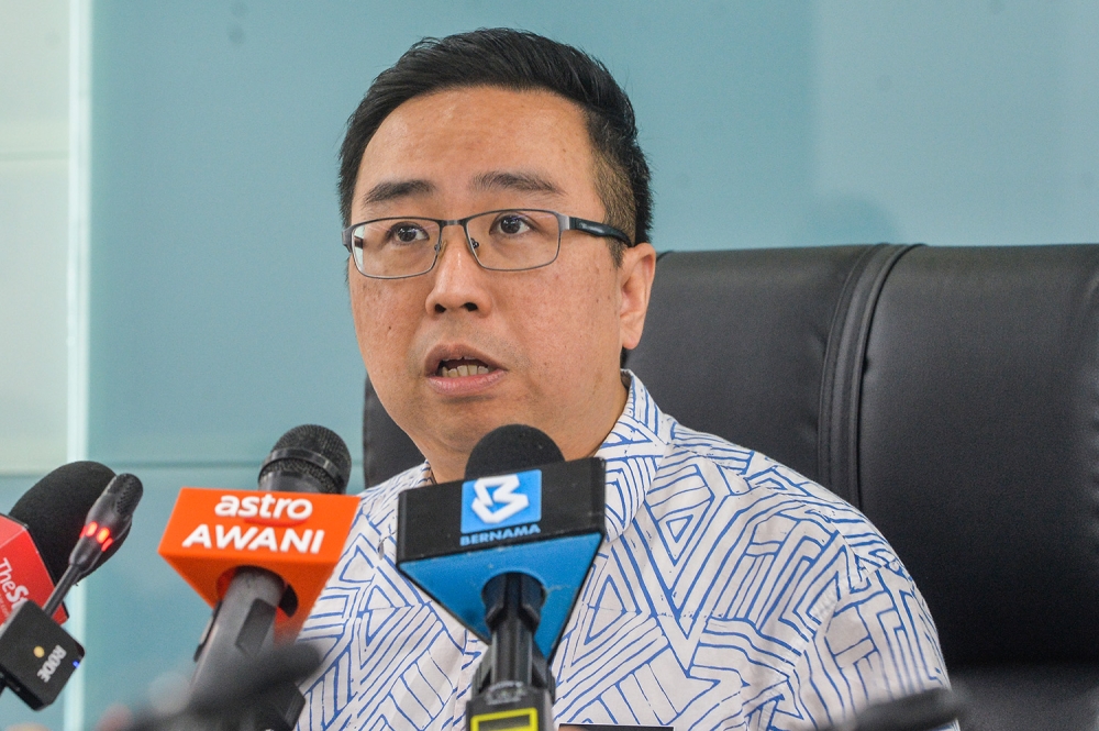 Mosti Minister Chang Lih Kang told The Star that the law would, among others, compel AI-generated materials to be publicly labelled. — Picture by Miera Zulyana