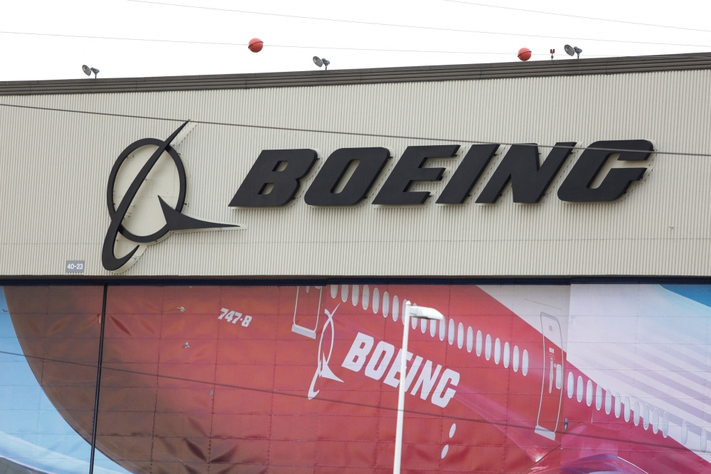 Boeing's Everett factory outside Seattle is pictured in Everett, Washington March 22, 2020. — Reuters pic