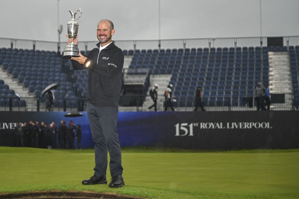 Brian Harman produced a stunning six-shot victory to lift his maiden major title at The Open Championship, the year’s final major, at Royal Liverpool. — Getty Images