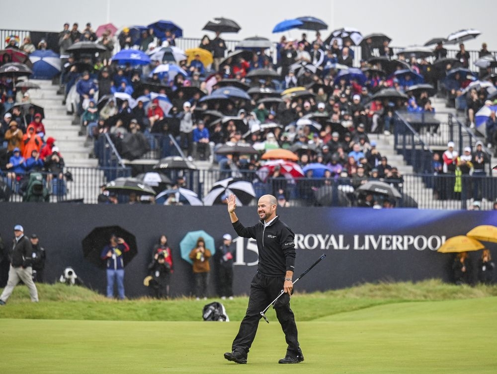 Brian Harman became only the fifth left-hander to triumph in a major championship. — Getty Images