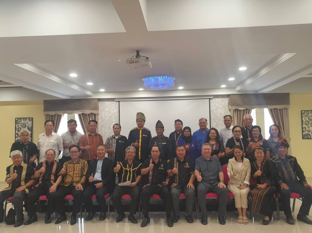 Representatives from the 16 associations were briefed yesterday at the Kadazandusun Cultural Association building, who after listening to the briefing, have full understanding of the NCA and give their Free, Prior, Informed Consent and support to the NCA, said Deputy Chief Minister Datuk Jeffrey Kitingan’s political secretary Mohd Anuar Abdul Ghani in a statement. — Picture courtesy of Mohd Anuar Ghani