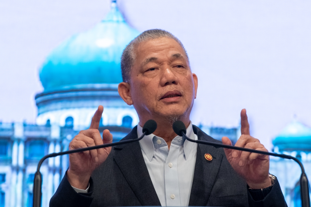 Deputy Prime Minister Datuk Seri Fadillah Yusof, who is also the minister of plantation and commodities, said the agri-commodity sector is crucial for the country’s economy in creating job opportunities for the locals and increasing the nation’s GDP. — Picture by Shafwan Zaidon