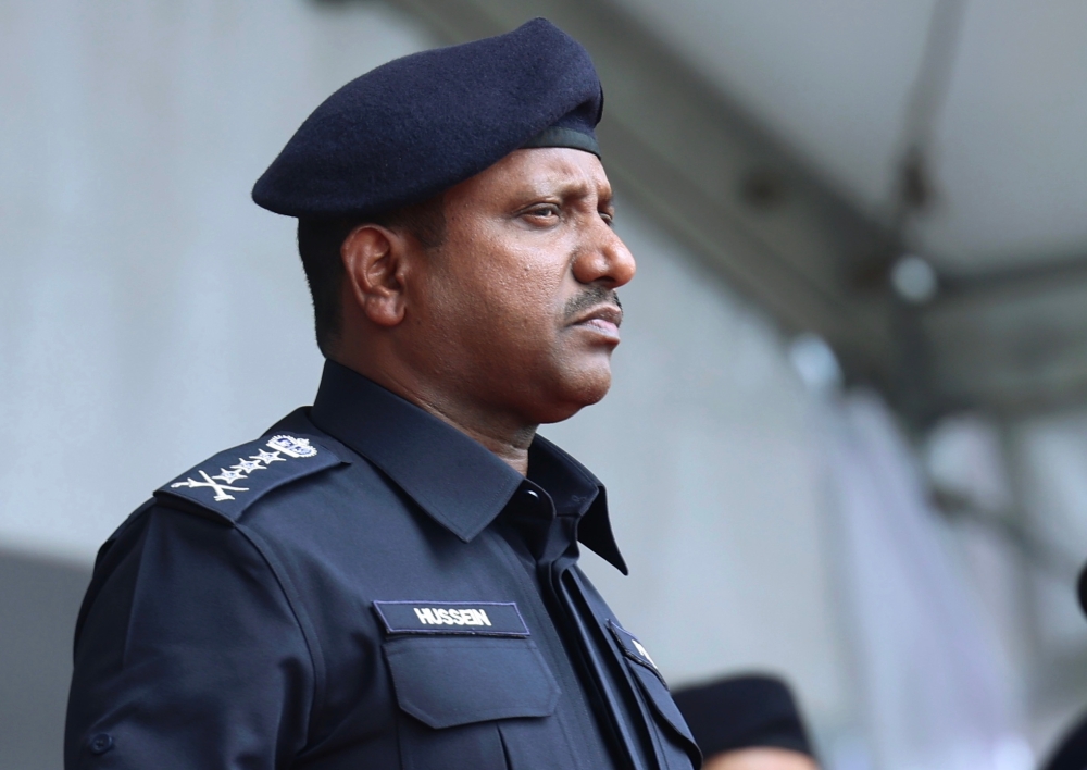 Selangor Police chief Datuk Hussein Omar Khan said of the total, 10,843 officers and personnel will be from the Selangor contingent while the rest will be from other contingents, with assistance from other enforcement agency personnel. — Bernama pic 