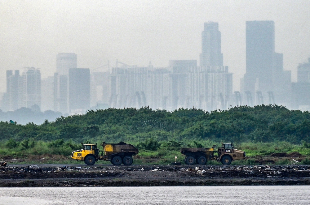 Pulau Semakau is the land-scarce city’s eco-friendly trash island, where ash from the incinerated garbage of its nearly six million people is dumped. — AFP pic